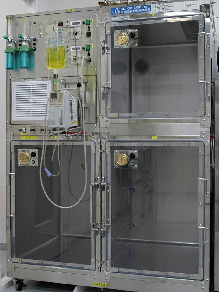 小動物高濃度酸素集中治療室 (ALTS ICU SYSTEM）